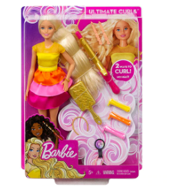 Barbie ultimate curl playset